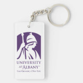 Porte-clés Logo de l'Université d'Albany (Dos)