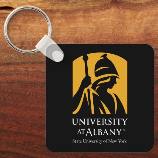Porte-clés Logo de l'Université d'Albany (Recto)