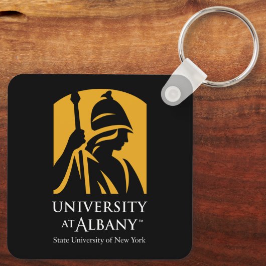 Porte-clés Logo de l'Université d'Albany (Verso)