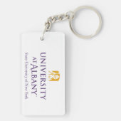 Porte-clés Logo de l'Université d'Albany (Dos)