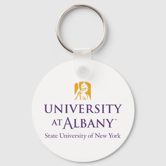 Porte-clés Logo de l'Université d'Albany (Recto)