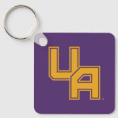 Porte-clés Logo de l'Université d'Albany Initials (Recto)