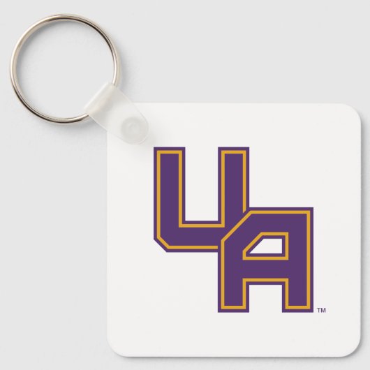 Porte-clés Logo de l'Université d'Albany Initials (Recto)