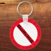 Porte-clés Logo de lutte contre l'intimidation par Shirley Ta (Recto)