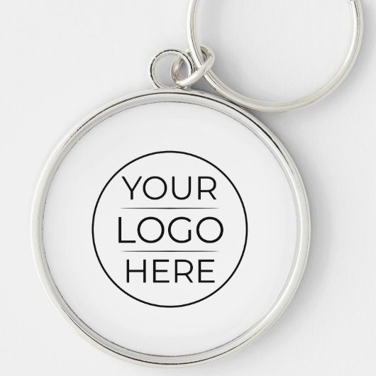Porte-clés Logo de marque d'entreprise moderne (Devant)