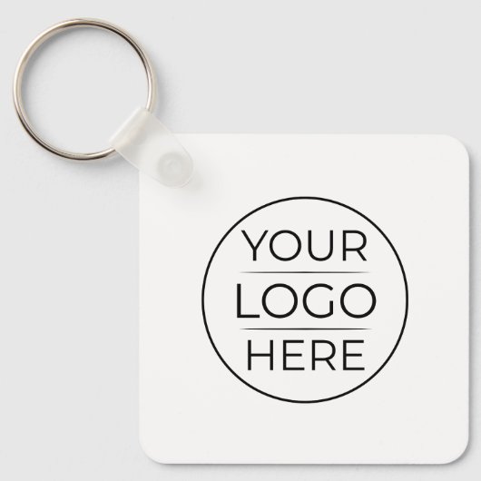 Porte-clés Logo de marque d'entreprise moderne (Recto)
