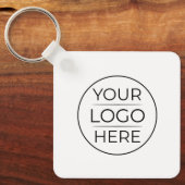 Porte-clés Logo de marque d'entreprise moderne (Recto)
