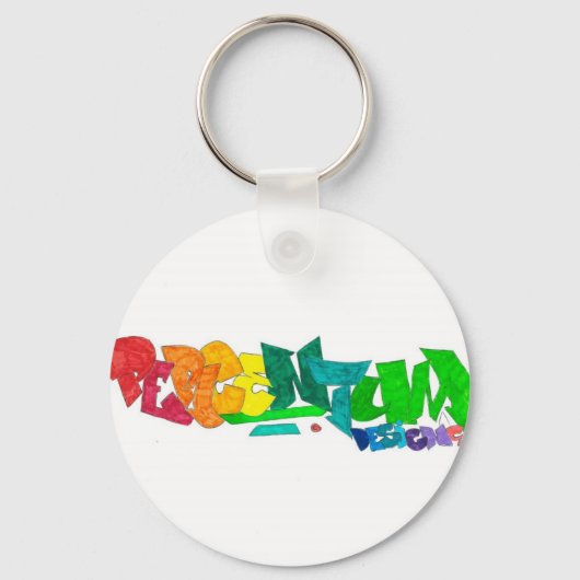 Porte-clés Logo de pourcentage (Recto)