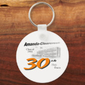 Porte-clés Logo de réunion de la 30e classe ACHS (Recto)