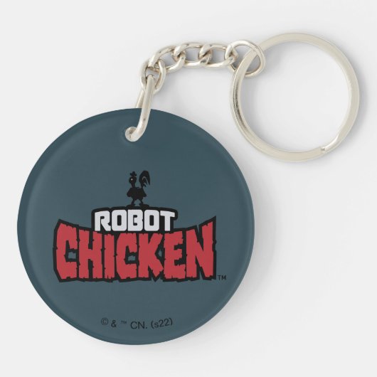 Porte-clés Logo de Robot Chicken (Dos)