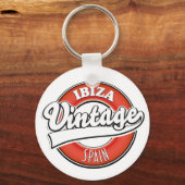 Porte-clés Logo de style vintage Ibiza (Verso)