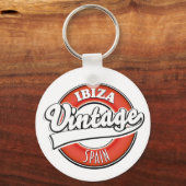 Porte-clés Logo de style vintage Ibiza (Recto)