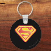 Porte-clés Logo de Supergirl Far Out (Recto)