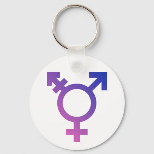Porte-clés Logo de symbole de transsexuel