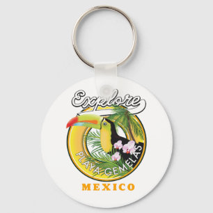 Porte-clés logo de voyage à Oaxaca au Mexique