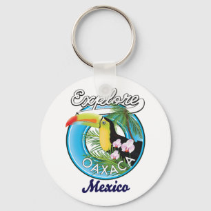 Porte-clés logo de voyage à Oaxaca au Mexique