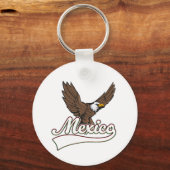 Porte-clés logo de voyage au Mexique (Recto)