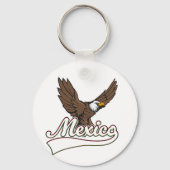 Porte-clés logo de voyage au Mexique (Verso)