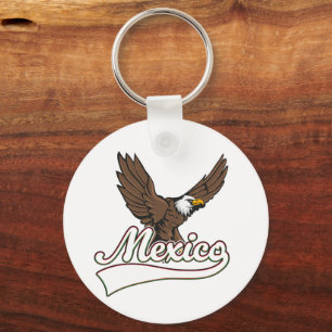 Porte-clés logo de voyage au Mexique
