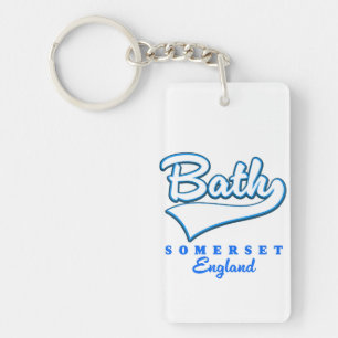 Porte-clés logo de voyage Bath Somerset