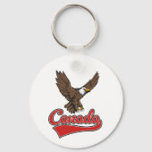 Porte-clés logo de Voyage Canada (Verso)