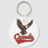 Porte-clés logo de Voyage Canada (Recto)