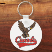 Porte-clés logo de Voyage Canada (Recto)