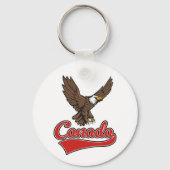 Porte-clés logo de Voyage Canada (Verso)