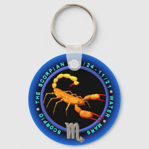 Porte-clés Logo de zodiaque de Scorpion de Valxart
