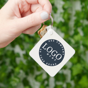 Porte-clés Logo d'entreprise Code QR Employés modernes