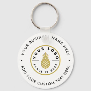 Porte-clés Logo d'entreprise minimaliste simple et moderne