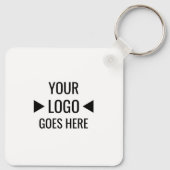 Porte-clés Logo d'entreprise personnalisé (Dos)