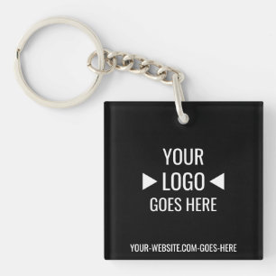 Porte-clés Logo d'entreprise personnalisé facile