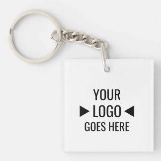Porte-clés Logo d'entreprise personnalisé facile