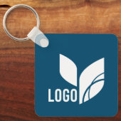 Porte-clés Logo d'entreprise personnalisé QR Code Marketing (Recto)