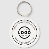 Porte-clés Logo d'entreprise promotionnel couleur personnalis (Recto)