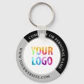 Porte-clés Logo d'entreprise promotionnel couleur personnalis (Recto)