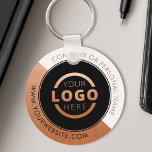 Porte-clés Logo d'entreprise promotionnel couleur personnalis<br><div class="desc">Personnalisez facilement ce dessous de verre avec votre propre logo ou image personnalisée. Vous pouvez modifier la couleur de l'arrière - plan pour qu'elle corresponde à votre logo ou aux couleurs de votre entreprise. Les porte - clés personnalisés avec le logo de votre entreprise sont des cadeaux utiles et légers...</div>