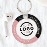 Porte-clés Logo d'entreprise promotionnel couleur personnalis<br><div class="desc">Personnalisez facilement ce dessous de verre avec votre propre logo ou image personnalisée. Vous pouvez modifier la couleur de l'arrière - plan pour qu'elle corresponde à votre logo ou aux couleurs de votre entreprise. Les porte - clés personnalisés avec le logo de votre entreprise sont des cadeaux utiles et légers...</div>