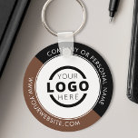 Porte-clés Logo d'entreprise promotionnel couleur personnalis<br><div class="desc">Personnalisez facilement ce dessous de verre avec votre propre logo ou image personnalisée. Vous pouvez modifier la couleur de l'arrière - plan pour qu'elle corresponde à votre logo ou aux couleurs de votre entreprise. Les porte - clés personnalisés avec le logo de votre entreprise sont des cadeaux utiles et légers...</div>