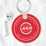 Porte-clés Logo d'entreprise promotionnel couleur personnalis<br><div class="desc">Personnalisez facilement ce dessous de verre avec votre propre logo ou image personnalisée. Vous pouvez modifier la couleur de l'arrière - plan pour qu'elle corresponde à votre logo ou aux couleurs de votre entreprise. Les porte - clés personnalisés avec le logo de votre entreprise sont des cadeaux utiles et légers...</div>