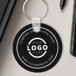 Porte-clés Logo d'entreprise promotionnel couleur personnalis<br><div class="desc">Personnalisez facilement ce dessous de verre avec votre propre logo ou image personnalisée. Vous pouvez modifier la couleur de l'arrière - plan pour qu'elle corresponde à votre logo ou aux couleurs de votre entreprise. Les porte - clés personnalisés avec le logo de votre entreprise sont des cadeaux utiles et légers...</div>