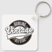 Porte-clés Logo d'étoile vintage dansant (Dos)