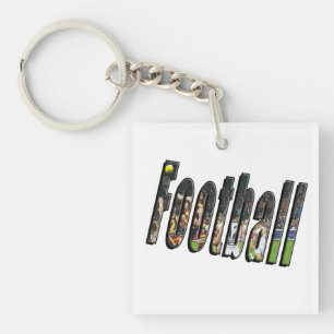 Porte-clés Logo Dimensional Football,