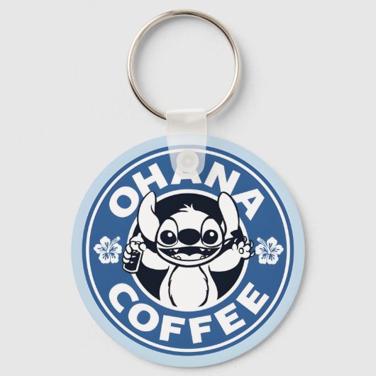 Porte-clés Logo du café Ohana (Recto)