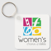 Porte-clés Logo du choeur féminin de Dallas (Recto)