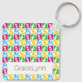 Porte-clés Logo du choeur féminin de Dallas (Dos)