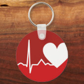 Porte-clés Logo du coeur (Recto)