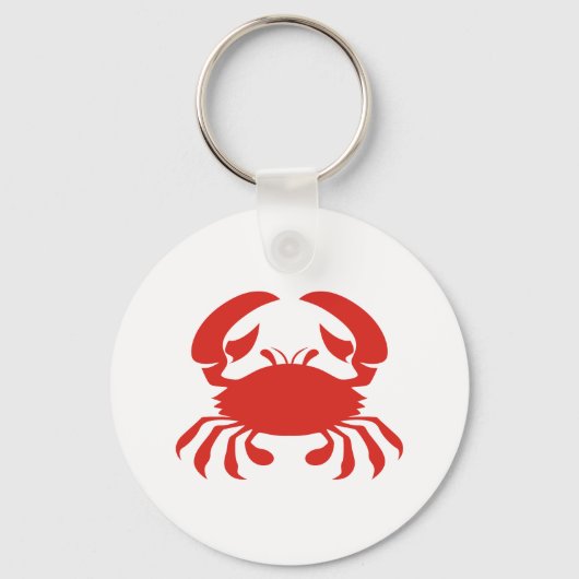 Porte-clés Logo du crabe rouge (Recto)