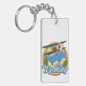 Porte-clés Logo du dessin animé du Wyoming (Devant gauche)